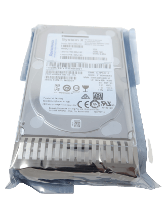 00AJ142 00AJ141 Lenovo 1TB 7.2 6G 2.5" System X SATA Hard Drive
