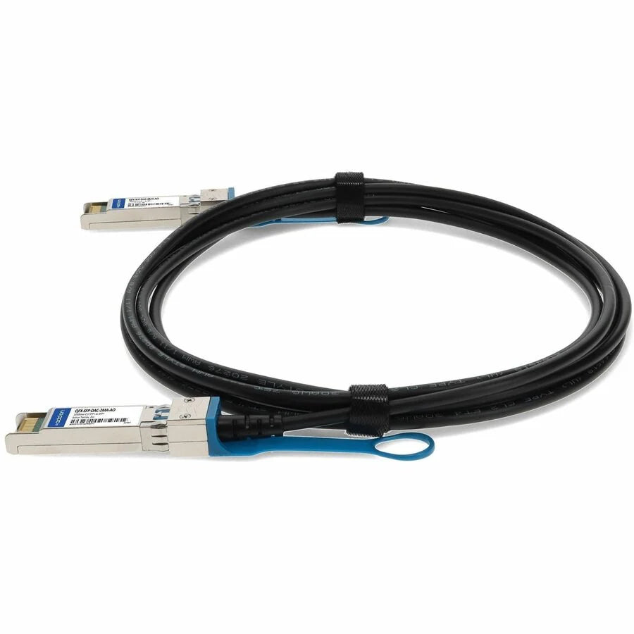 AddOn Juniper Networks® QFX-SFP-DAC-2MA Compatible TAA Compliant 10GBase-CU SFP+ Direct Attach Cable (Active Twinax, 2m)