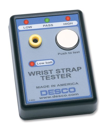 Desco 19240 Wrist Strap Tester, 9V