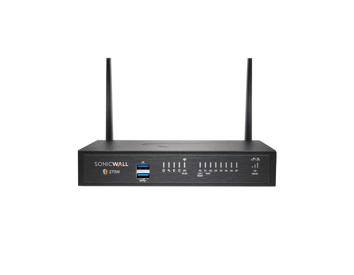 SonicWall TZ270 1 Year TotalSecure Advanced Edition Wireless-AC Firewall (02-SSC-6850)