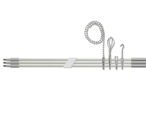 Jonard RDG-15A Glow Rod Kit+, 3/16" x 15', 5' Sections