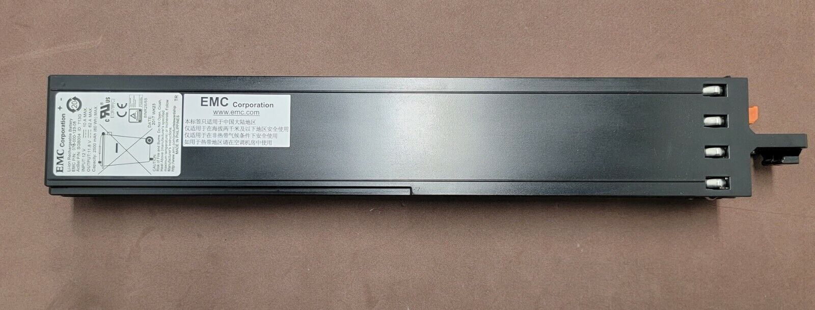 078-000-123 Unidad de Batería de Respaldo EMC para VNX2 VNX5400