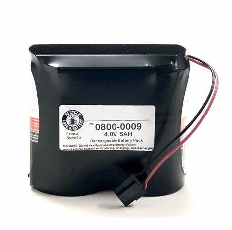 0800-0009 4.0V 5AH Rechargeable Battery Pack For Enersys Cyclon CARMANAH