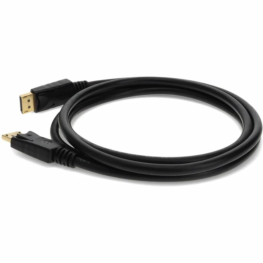 AddOn 5-Pack of 3ft DisplayPort 1.2 Male to DisplayPort 1.2 Male Black Cables For Resolution Up to 3840x2160 (4K UHD)