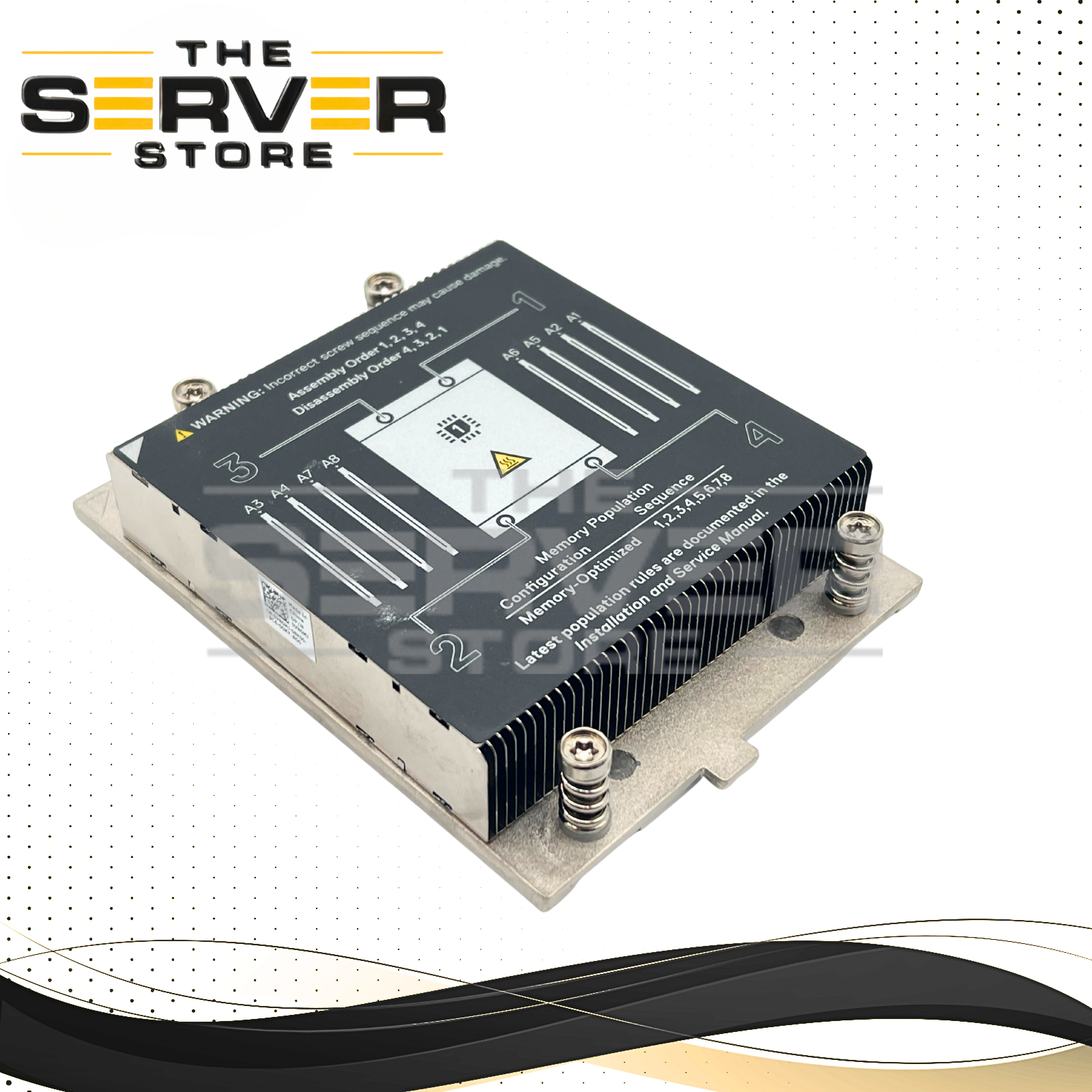 Dell C6525 Heatsink CPU 0VN0MJ VN0MJ