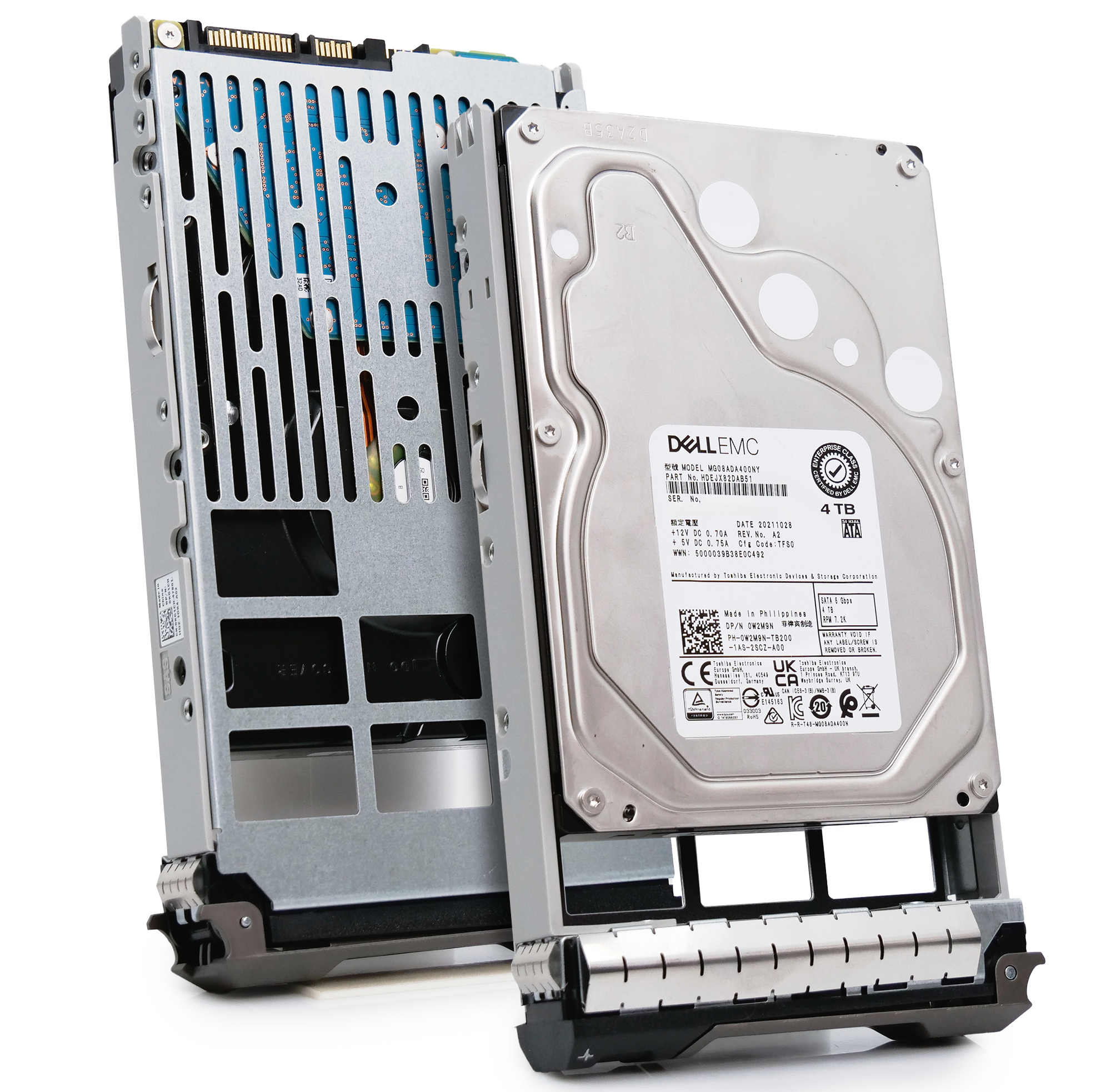 Dell G13 0W2M9N 4TB 7.2K RPM SATA 6Gb/s 512n 3.5in Hard Drive