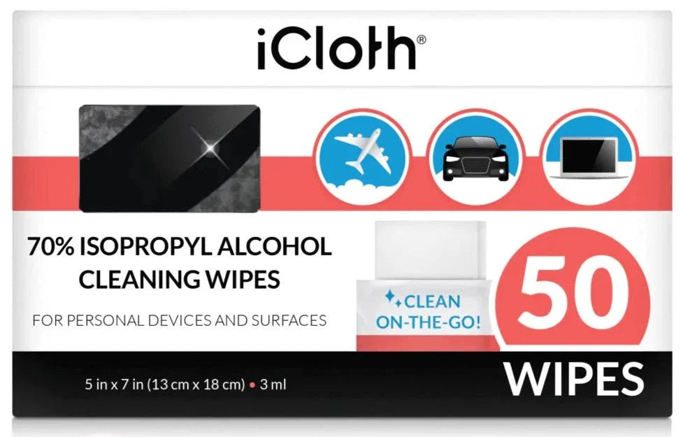 iCloth Lint-Free Cleaning Wipes / Case