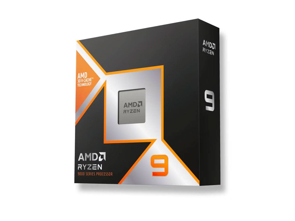 AMD 100-100000719WOF Ryzen 9 9950X3D 16-Core 4.3GHz 2nd Gen Socket AM5 Processor