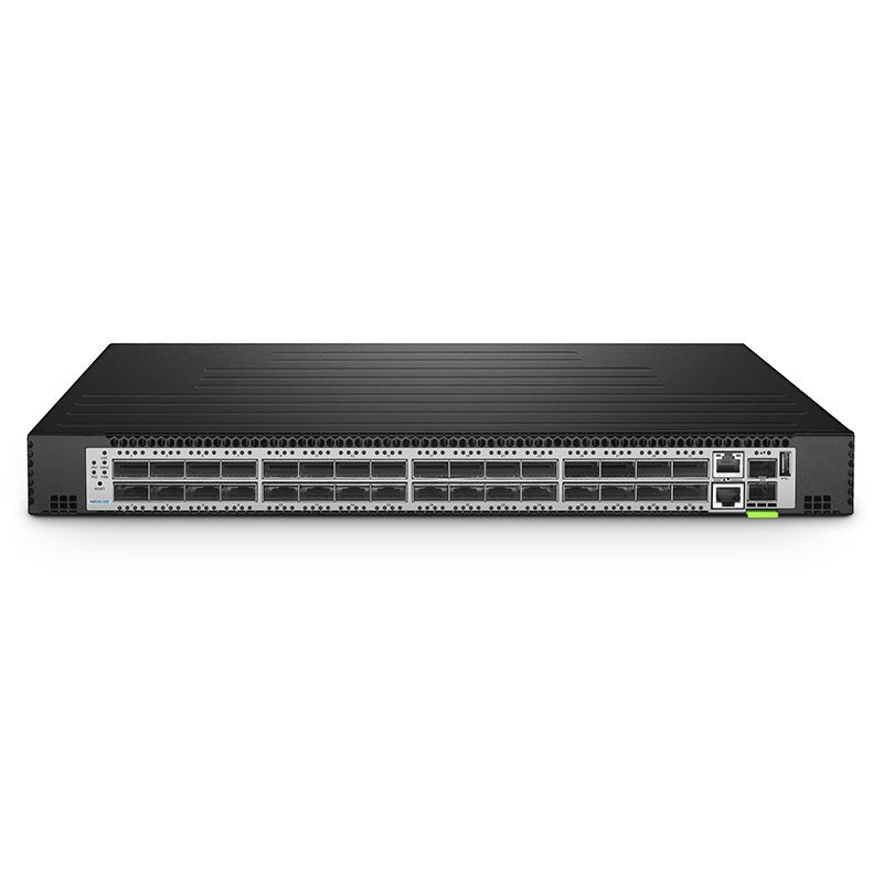 FS-N8550-32C, Bare Metal Switch, 32-Port Ethernet Data Center, 32 x 100Gb FS-QSFP28, 2 x 10Gb SFP+, Broadcom Trident 3-X7 Chip