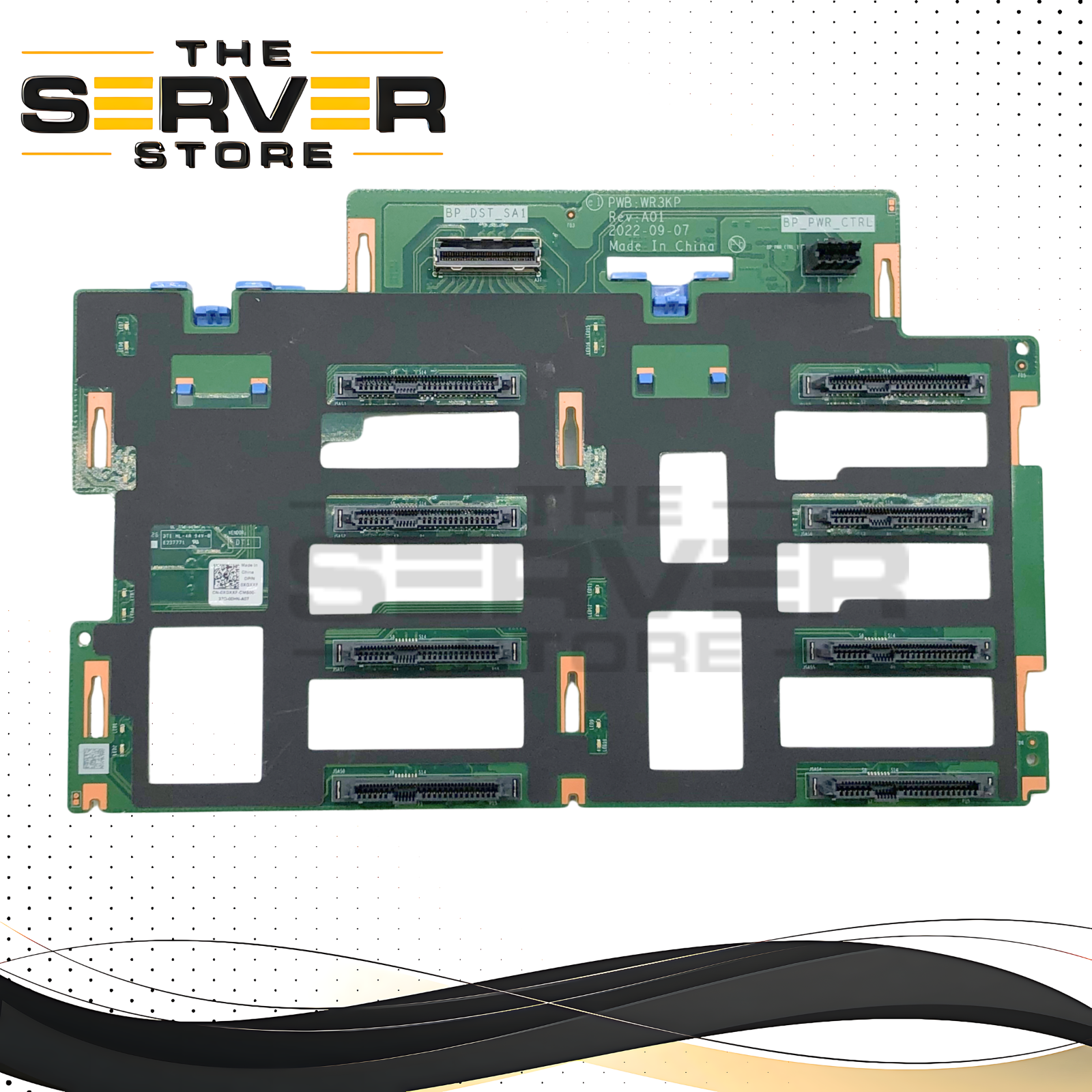 Dell PowerEdge T350 / T360 / T550 / T560 8-Bay 3.5" SAS/SATA HDD Backplane. P/N: XGXXF, 0XGXXF.