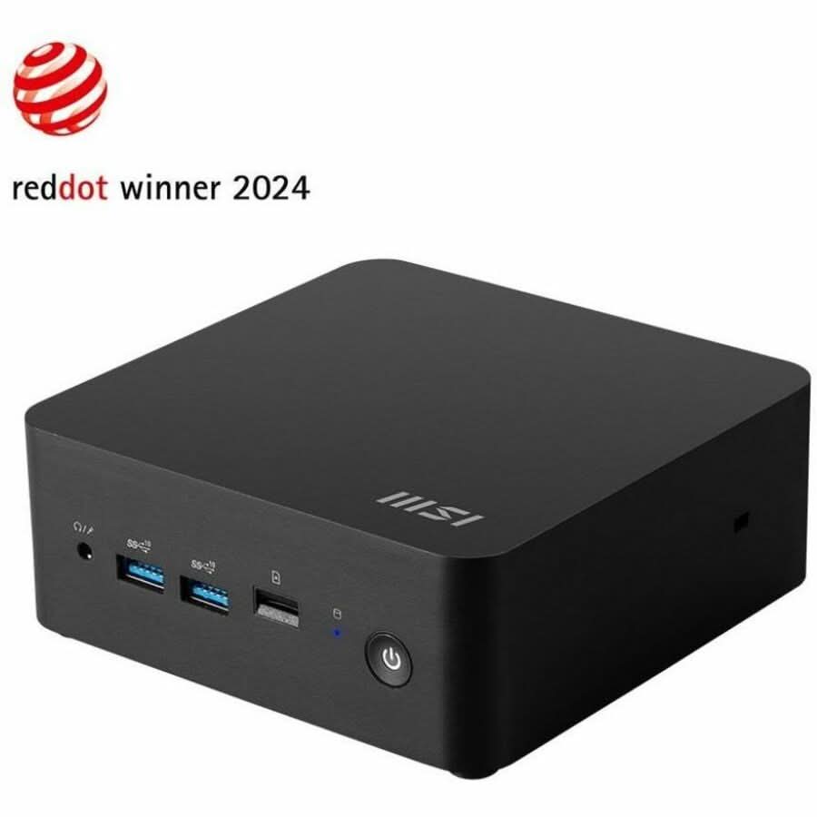 MSI CUBI13MQ222TAA Cubi NUC 13MQG 222UST Intel Core i7-1365U vPro-E 1TB SSD W11P Mini PC TAA Compliant