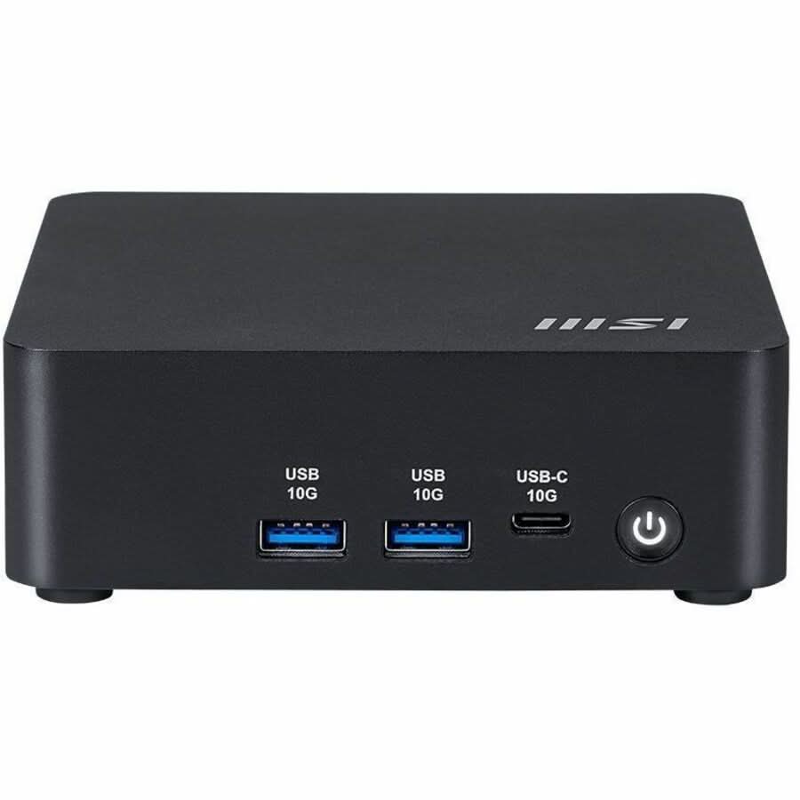 MSI CUBINUC011TAA Cubi NUC AI 1UMG-011UST Intel Core Ultra 7-155H 1TB SSD Black Mini PC