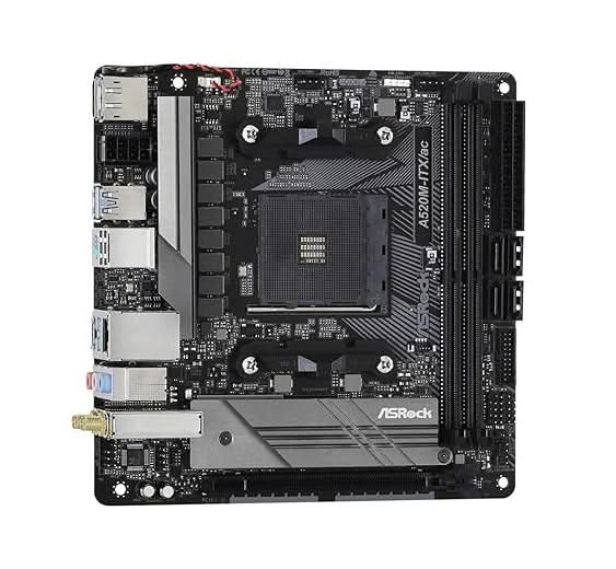 ASRock A520M-ITX/ac AM4 AMD A520M 64GB 3rd Gen Mini ITX Motherboard