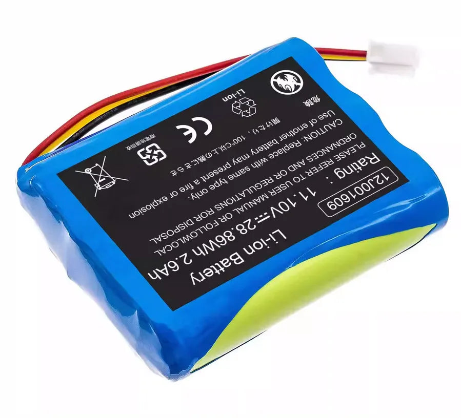 12J001609 Battery for Moneual Everybot RS500 Everybot RS700 2600mAh