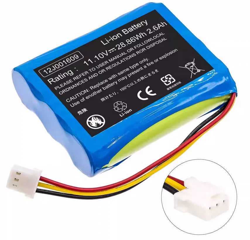 12J001609 Battery for Moneual Everybot RS500 Everybot RS700 2600mAh
