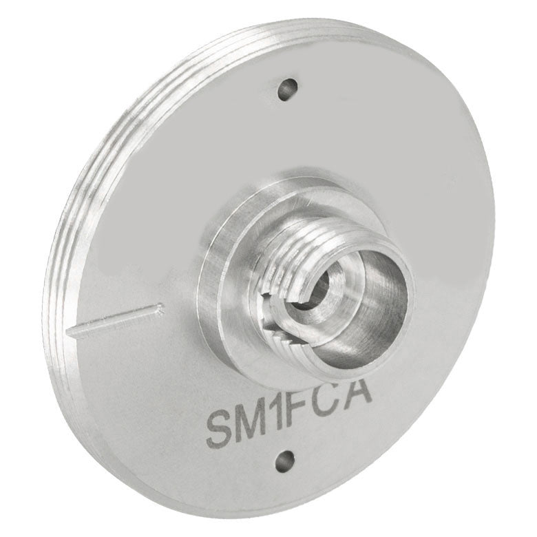 TH-SM1FCA - FC/APC Fiber Adapter Plate with External SM1 (1.035"-40) Threads, Wide Key (2.2 mm)