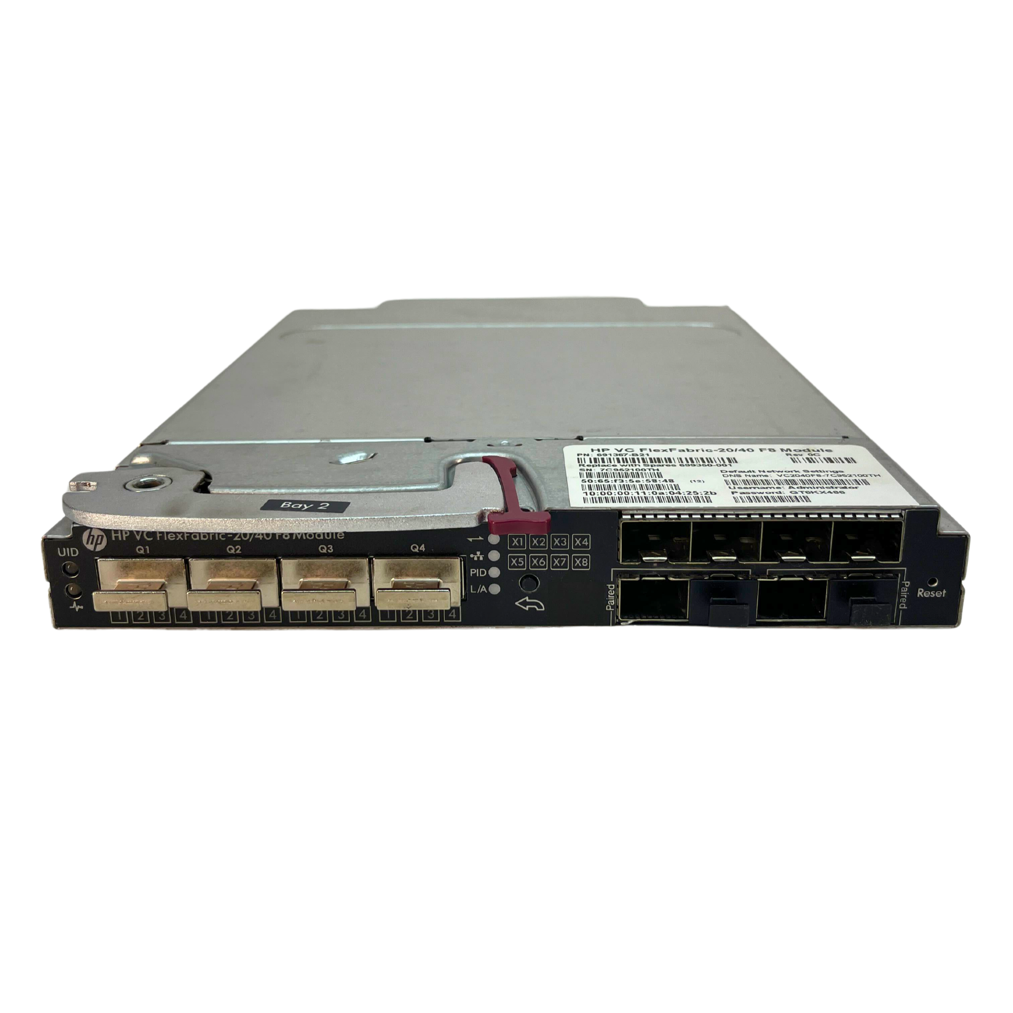 HP VC FlexFabric-20/40 F8 Switch Module (691367-B21)