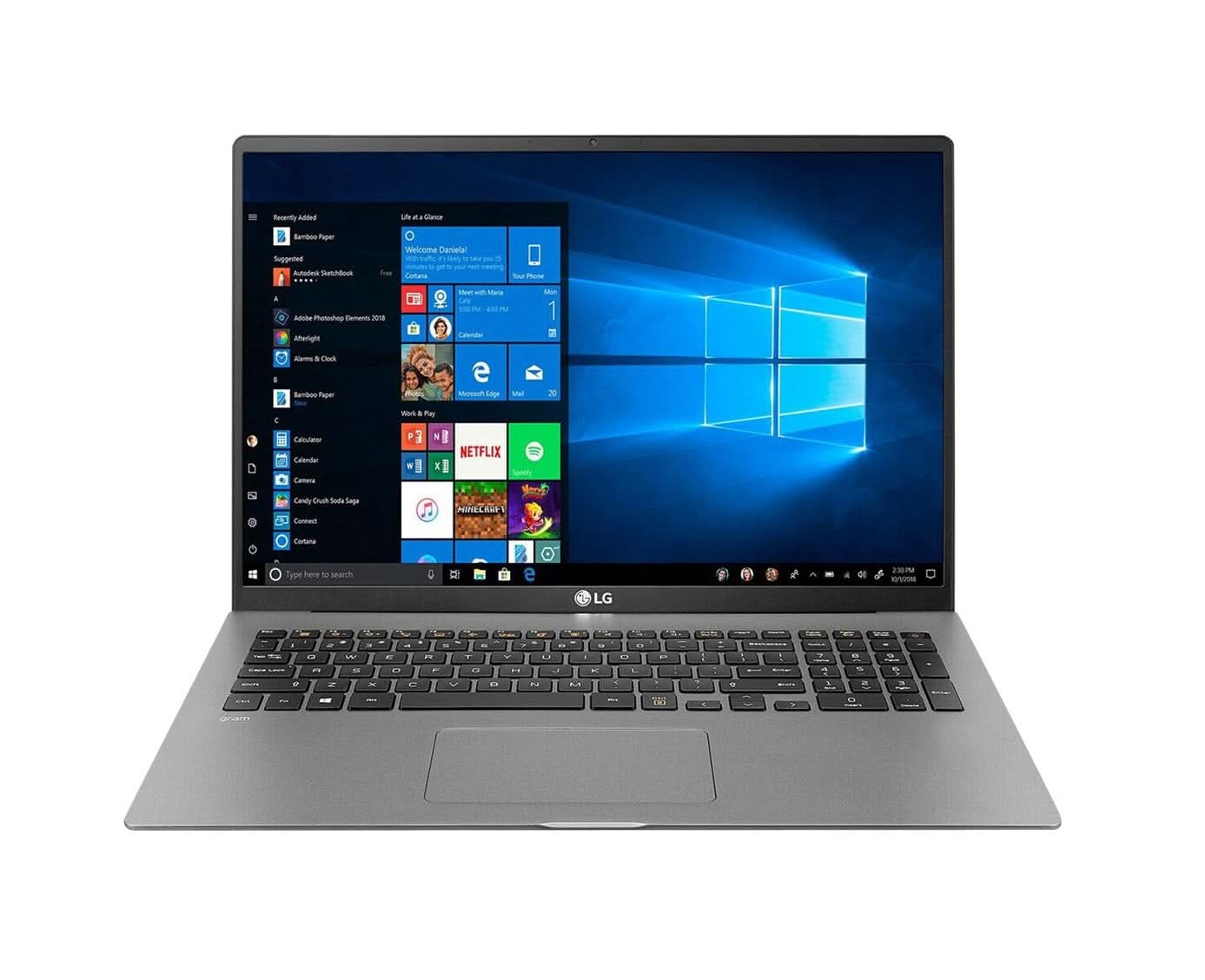 LG 17Z90N-N.APS8U1 gram Intel Core i7-1065G7 2560 x 1600 16GB 10th Gen Notebooks