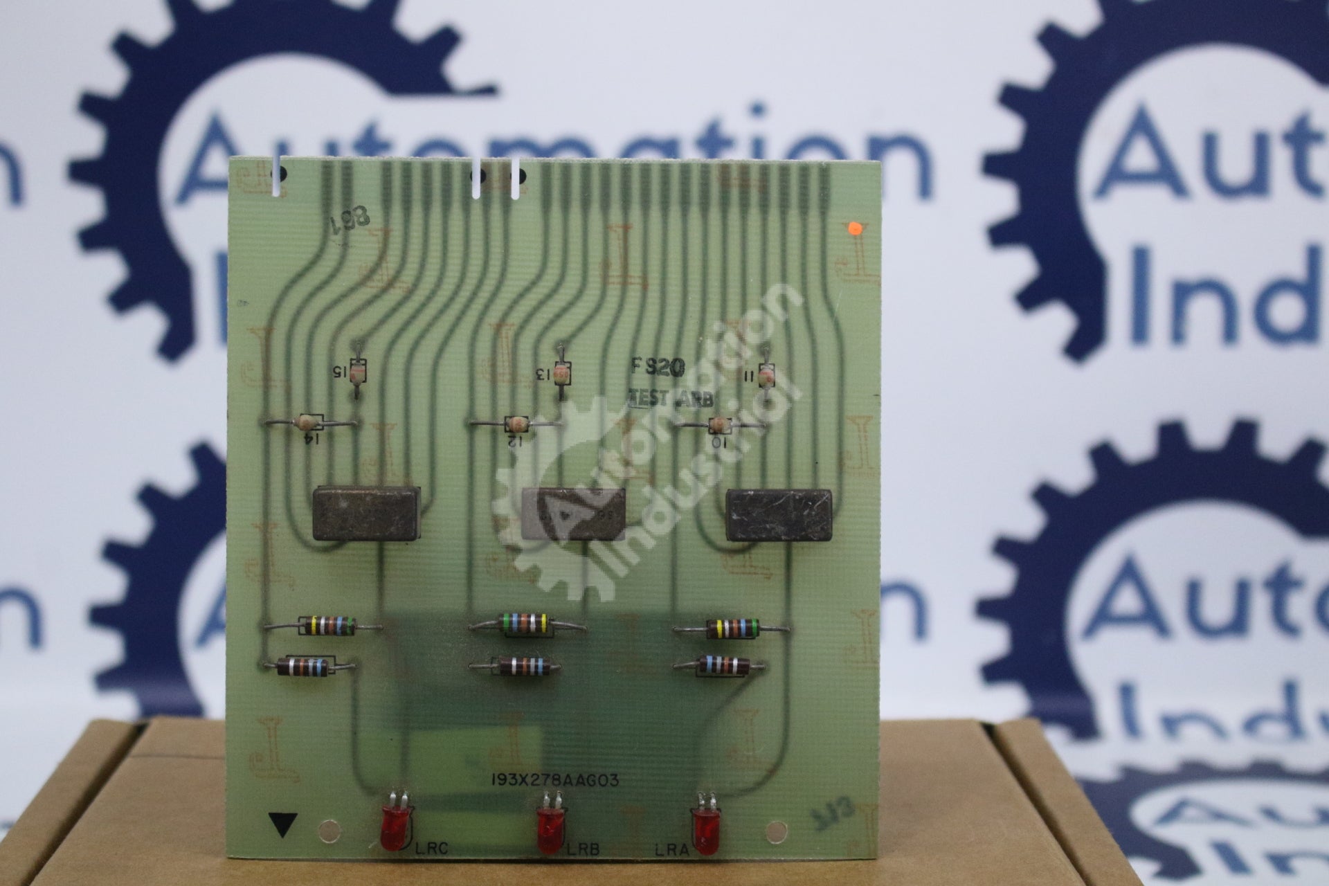 GE General Electric 193X278AAG01 Low Level Relay Card