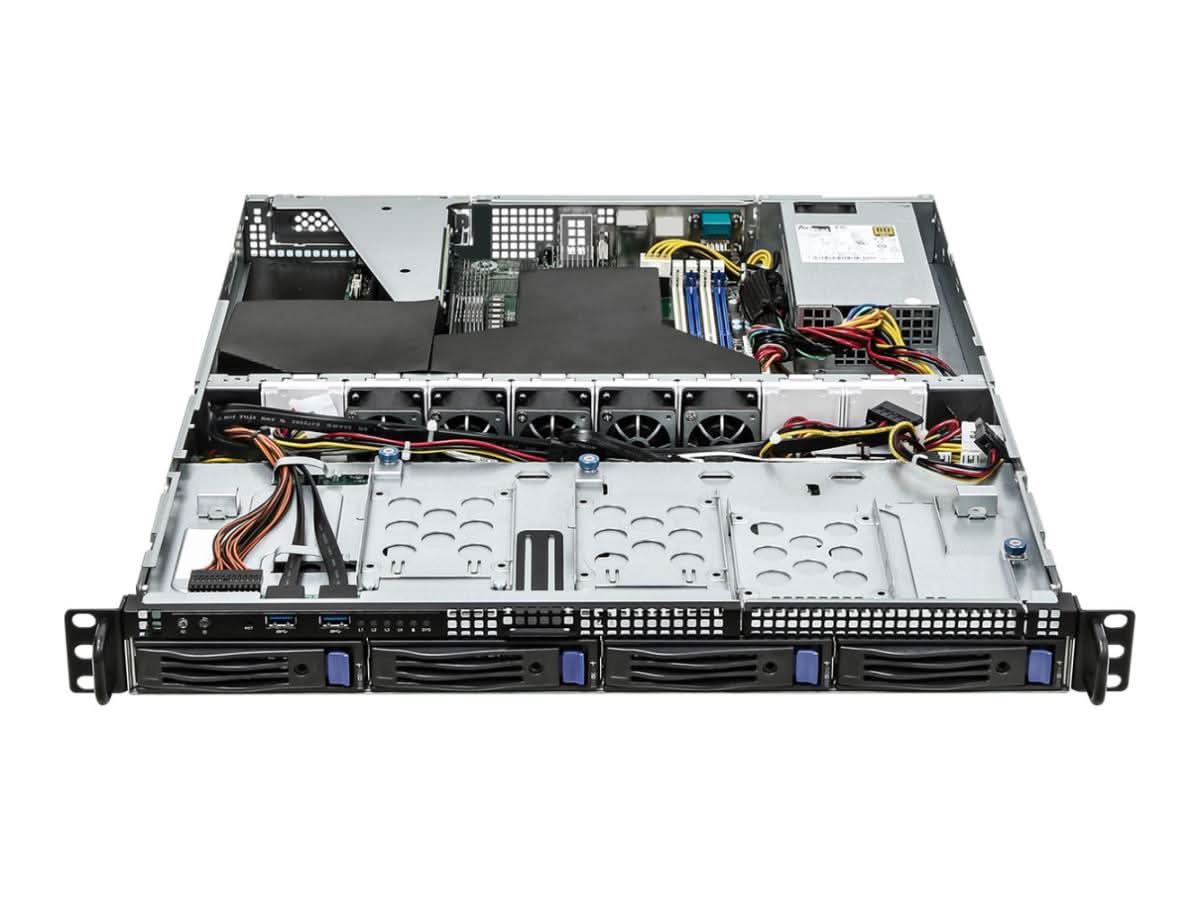 ASRock 1U4LW-X570 1U Ryzen 5000 32GB DDR4 PCIe 4.0 x4 SATA 6Gbps Rackmount Barebone Server