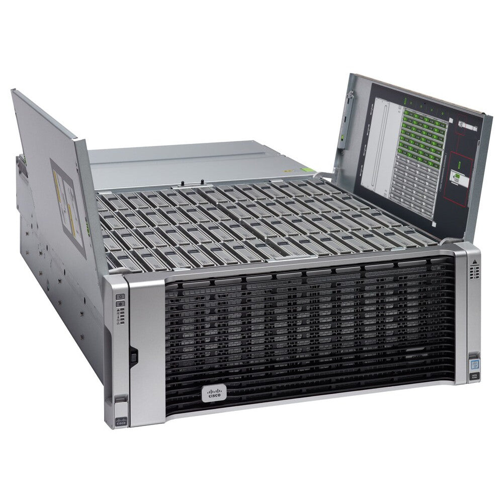 Cisco UCS C3160 560TB (56x 10TB SAS HDD) 32-Core 512GB-RAM 4U Data Center Storage Server (UCSC-C3X60-56HD10)