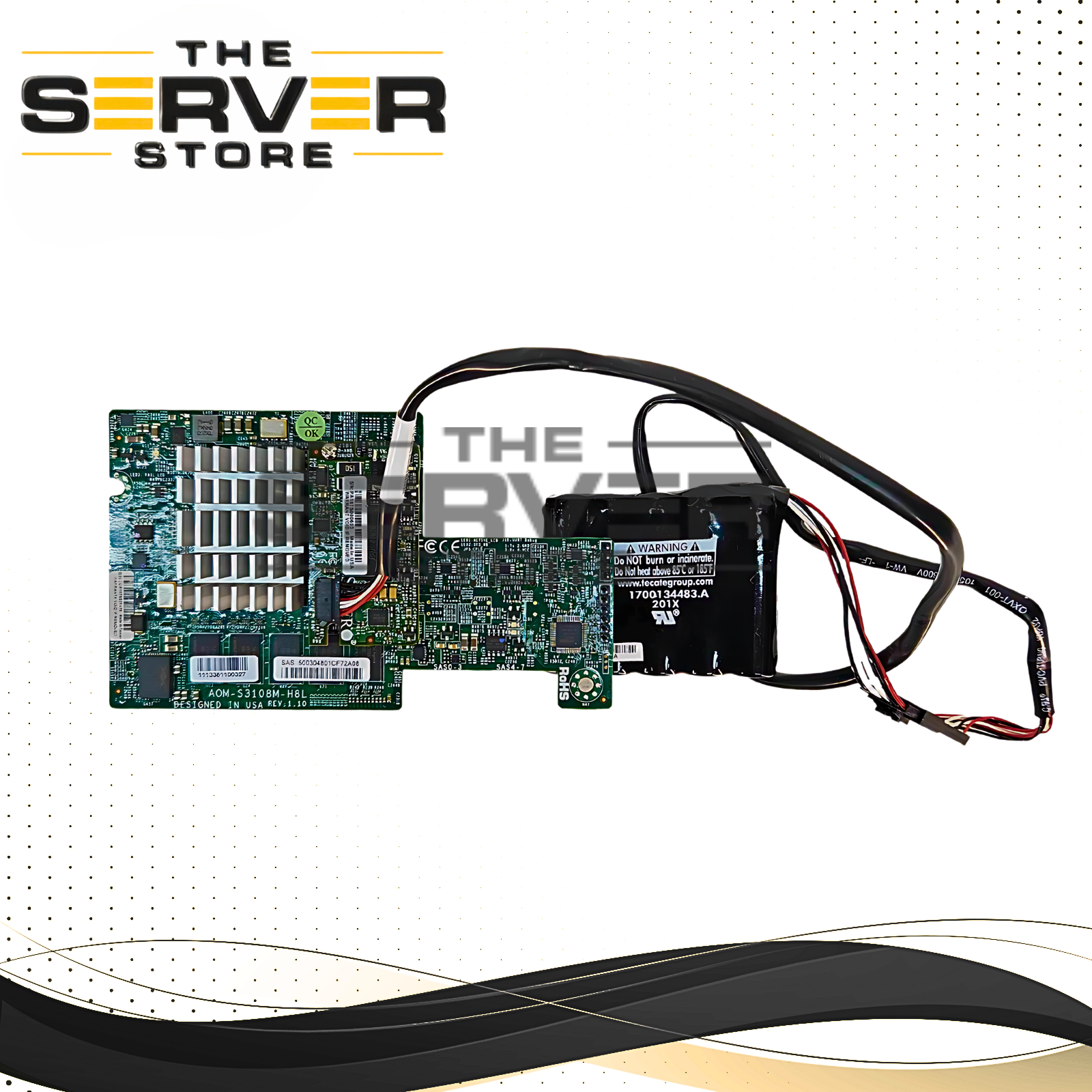 Supermicro Low Profile 8-Port SAS Internal Raid Mezzanine Card AOM-S3108M-H8L