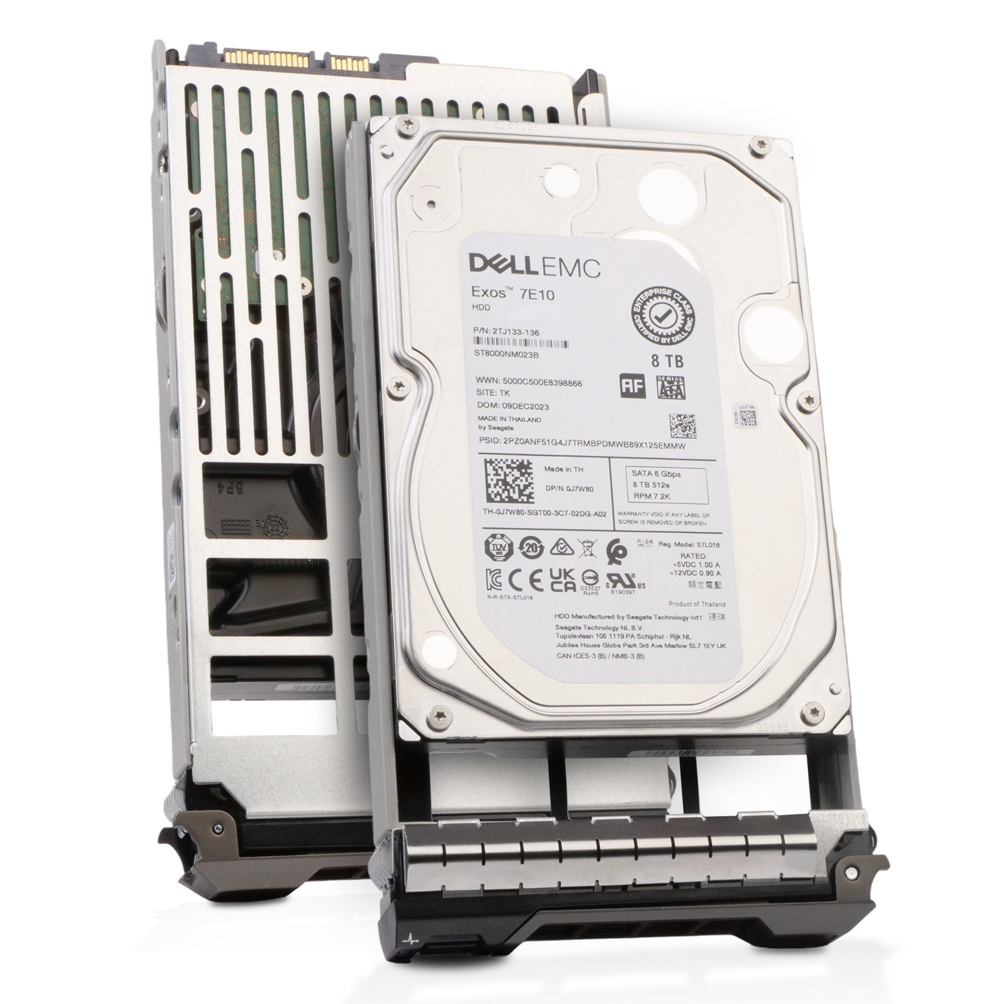 Dell G13 400-APEU 8TB 7.2K RPM SATA 6Gb/s 512e 256MB 3.5in HDD