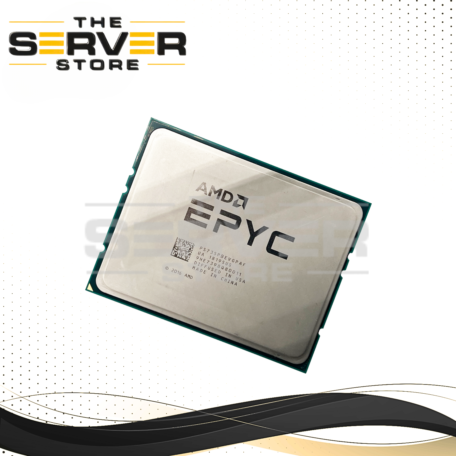 AMD EPYC 7351P 2.4GHz 16 Core 64MB 170W SP3 CPU (Lenovo Locked) PS735PBEVGPAF