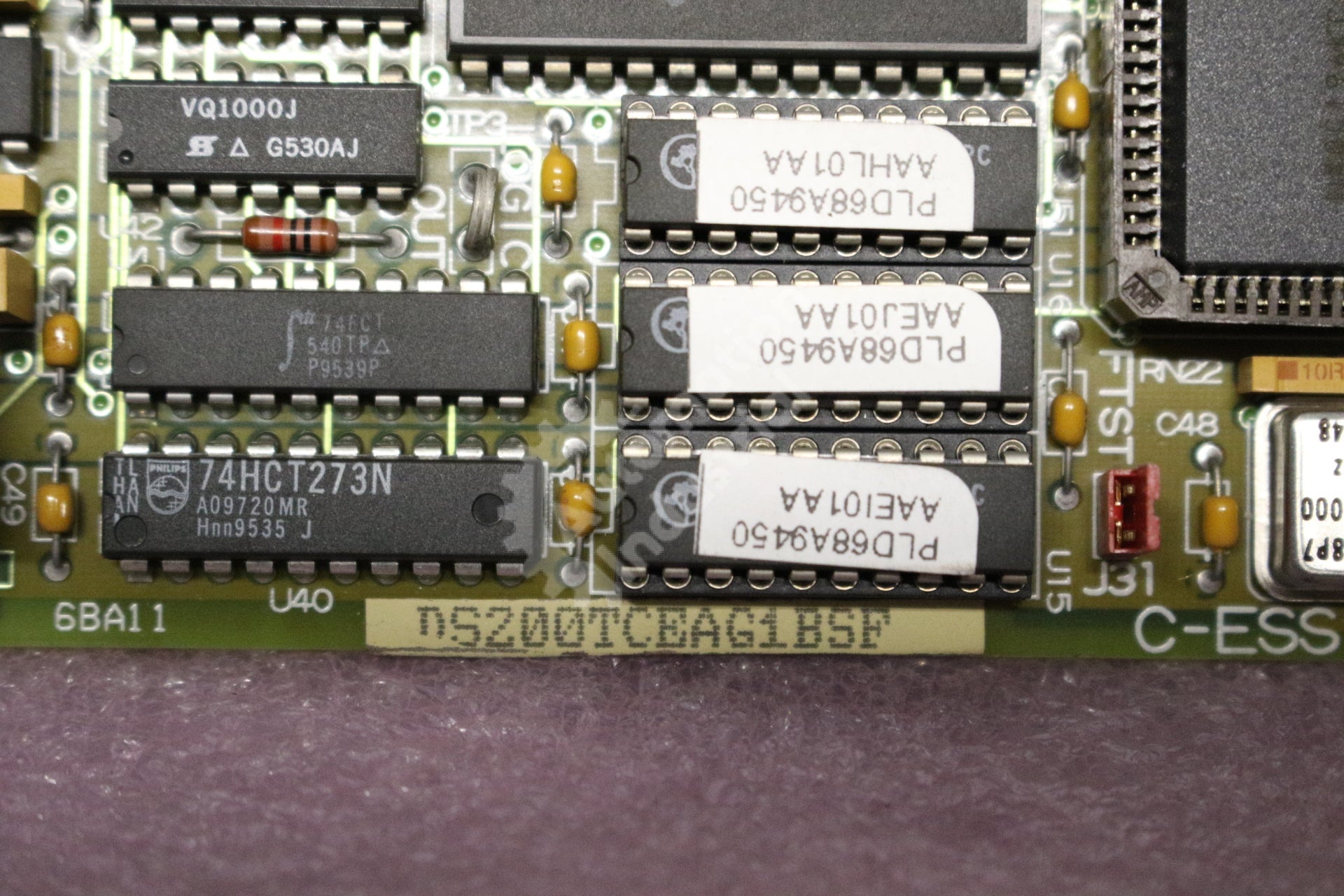 GE DS200TCEAG1B DS200TCEAG1BSF Emergency Overspeed Board Mark V