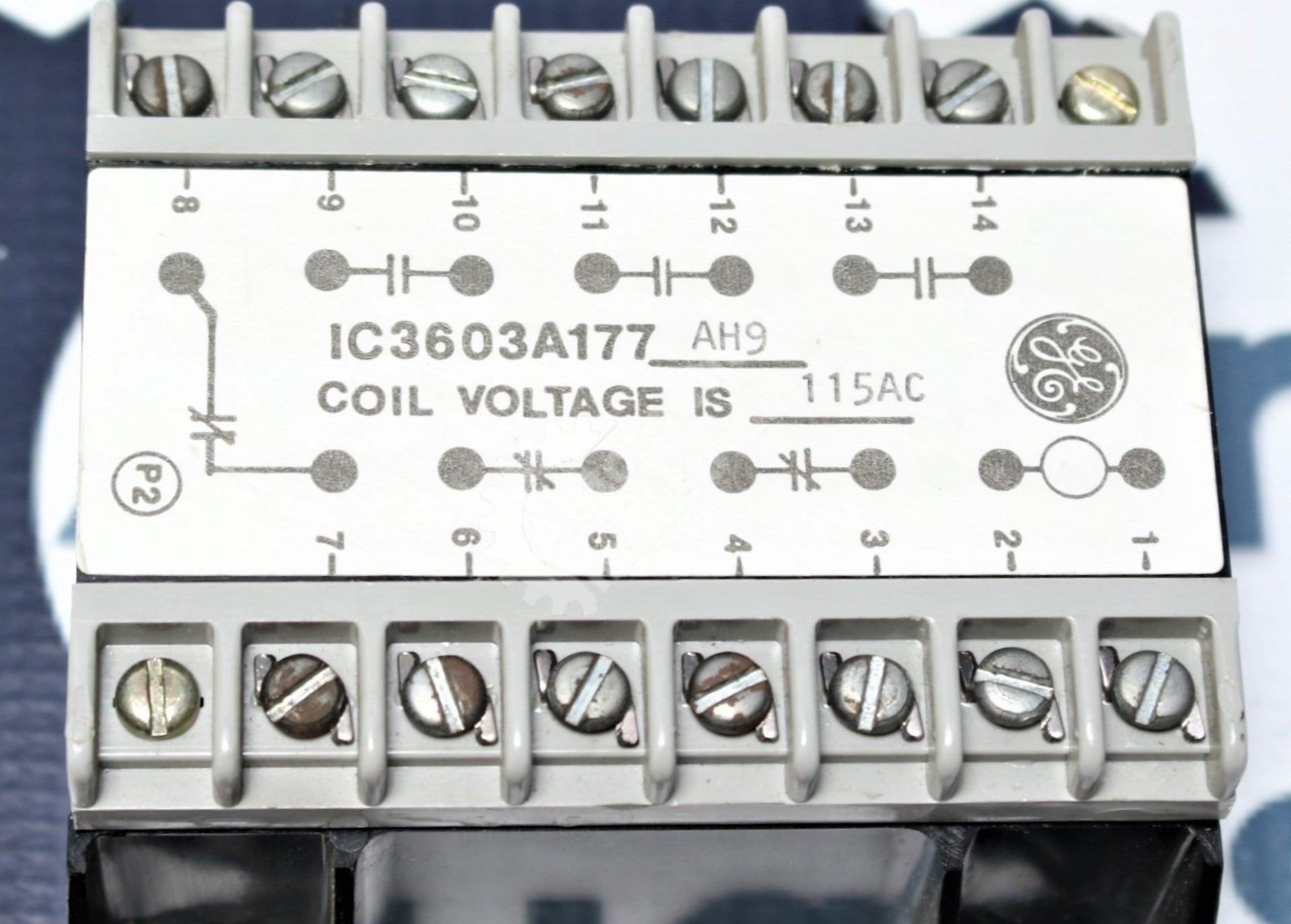 GE General Electric IC3603A177AH9 Electrical Potted Relay Mark I Mark II