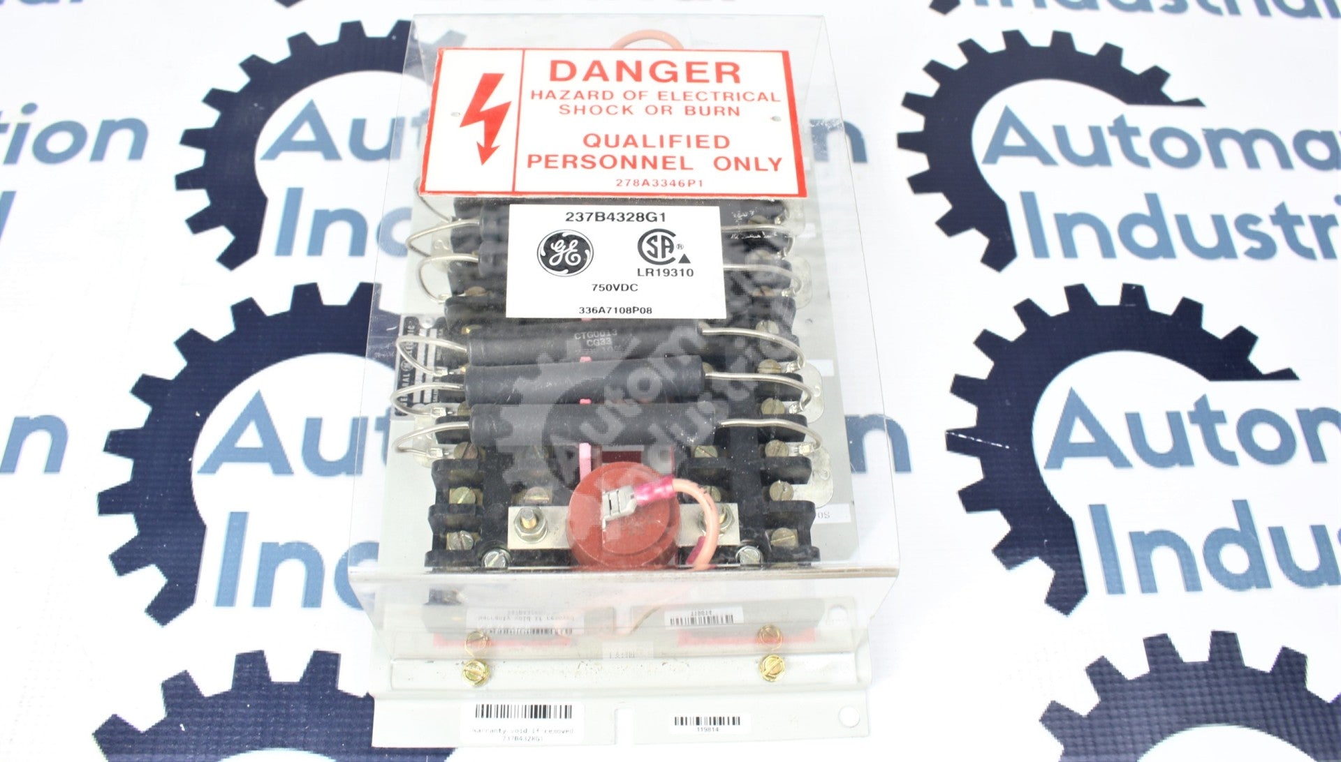 GE General Electric 237B4328G1 Ground Detection Resistor Board