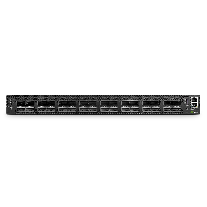 FS-MSN4700-WS2RC, NVIDIA® Mellanox Spectrum-3 Based 32-Port Ethernet L3 Data Center Switch, 32 x 400Gb FS-QSFP-DD, Cumulus Linux™, C2P Airflow, Support RoCE
