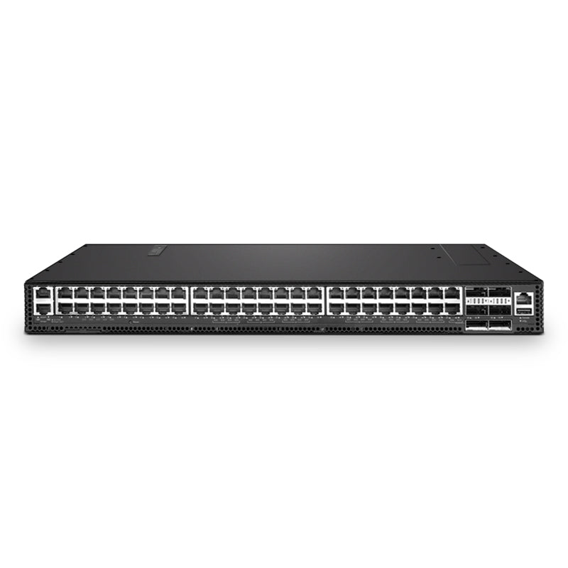 FS-N5850-48X6C, Bare Metal Switch, 48-Port Ethernet Data Center, 48 x 10G RJ-45, with 6 x 100Gb QSFP28 Uplinks, Broadcom Trident 3-X5 Chip