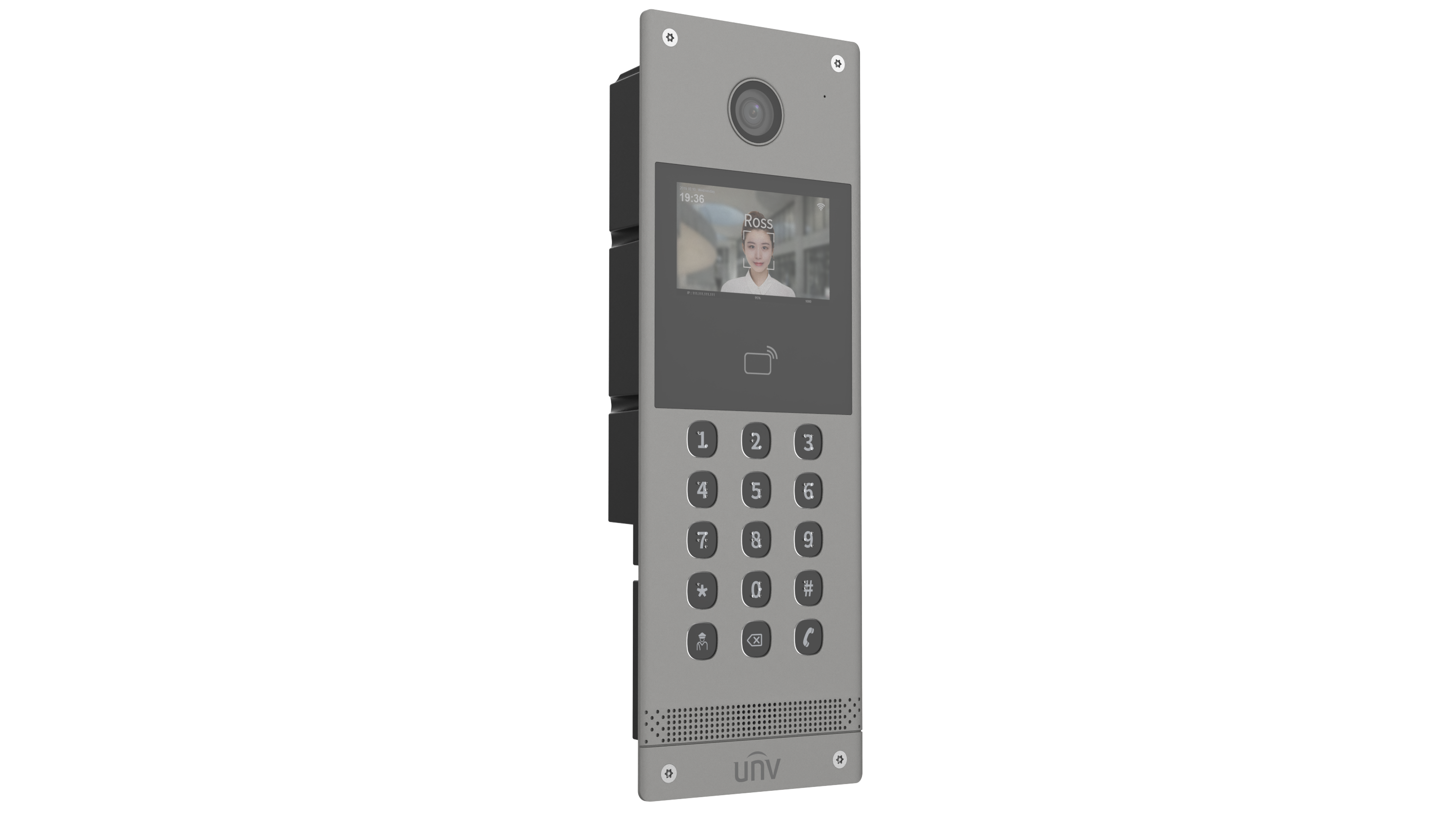 Uniview OEU-301S-HMKA Apartment Door Station (Metal)