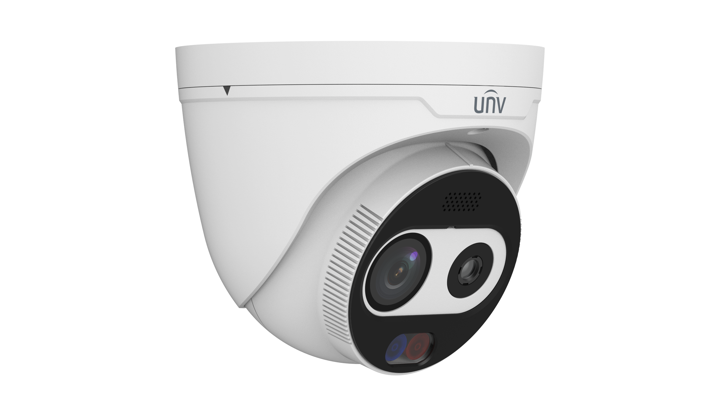 Uniview TIC3612SA-F2-4F3AC-I1 Dual Dual-spectrum Thermal Network Turret Camera Thermal:256*192(2.1mm) Optical: 4MP(2.6mm)