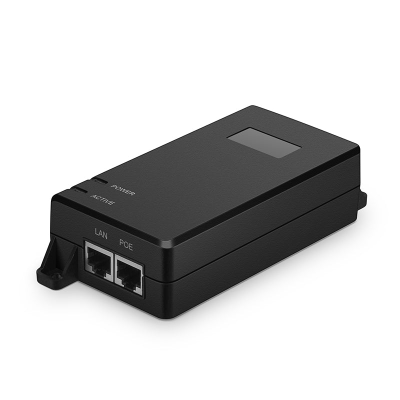 Single Port 1/2.5/5/10G Multi-Gigabit PoE++ Injector, PoE Port @ 60W