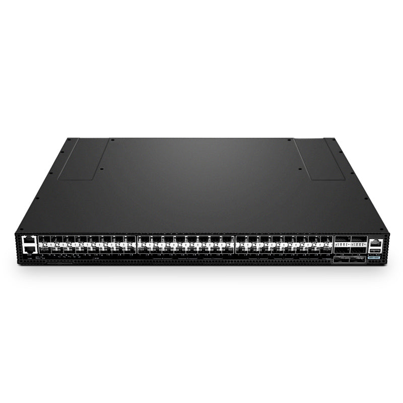 FS-N5570-48S6C, 48-Port Ethernet Data Center Switch, 48 x 10Gb SFP+, with 6 x 100Gb QSFP28 Uplinks, PicOS®, Broadcom Trident 3 Chip