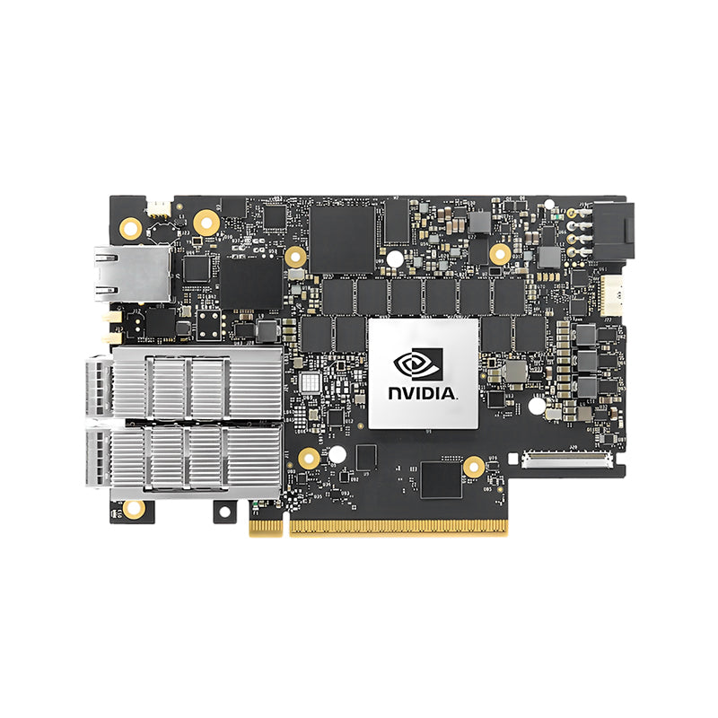 NVIDIA Mellanox FS-900-9D3B6-00SV-AA0 BlueField-3 InfiniBand & Ethernet Adapter Card 200GbE/NDR200, Dual-Port QSFP112, PCIe 5.0 x 16, with x 16 PCIe Extension Option, Tall&Short Bracket