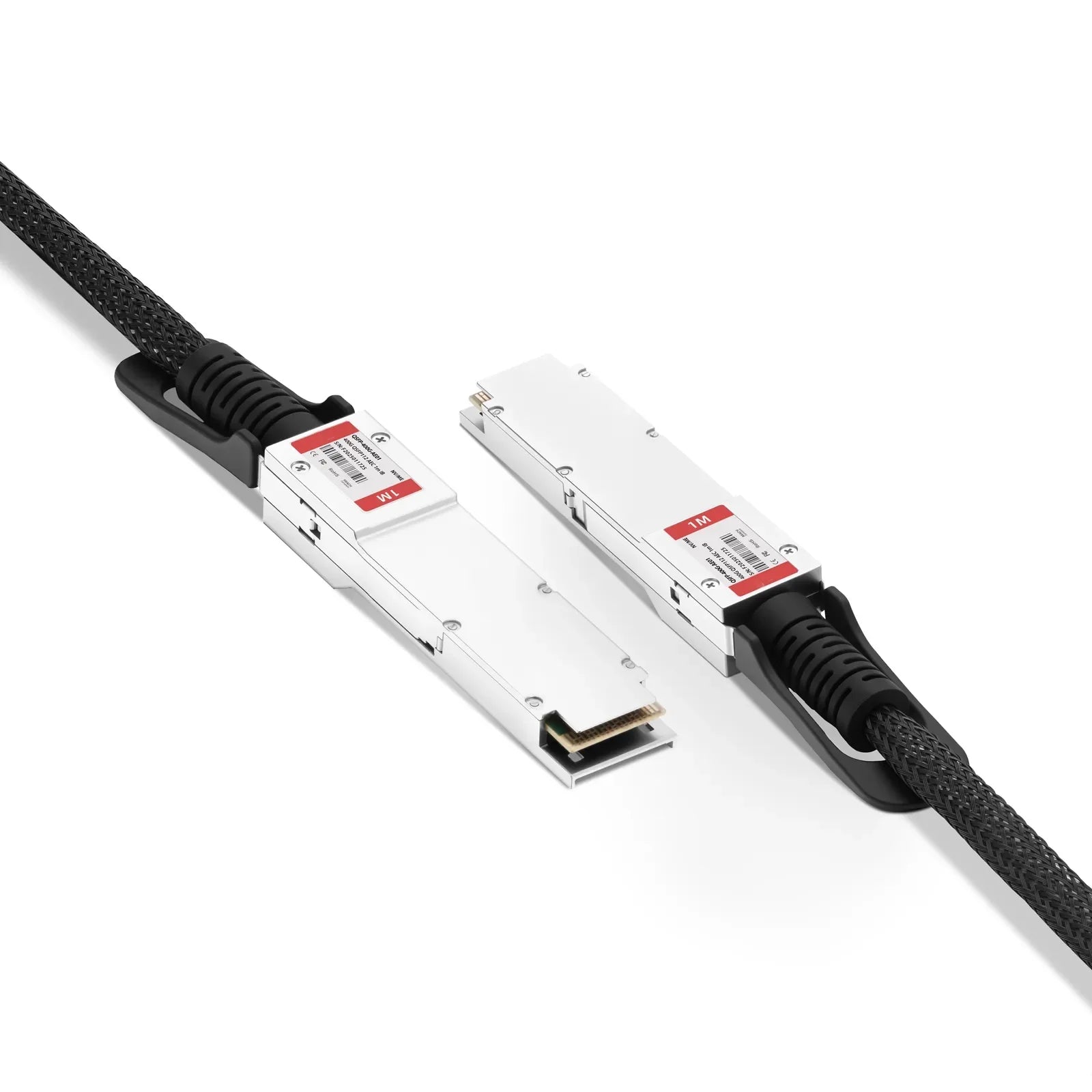 1m (3ft) NVIDIA/Mellanox Compatible 400G QSFP112 InfiniBand NDR Active Electrical Cable