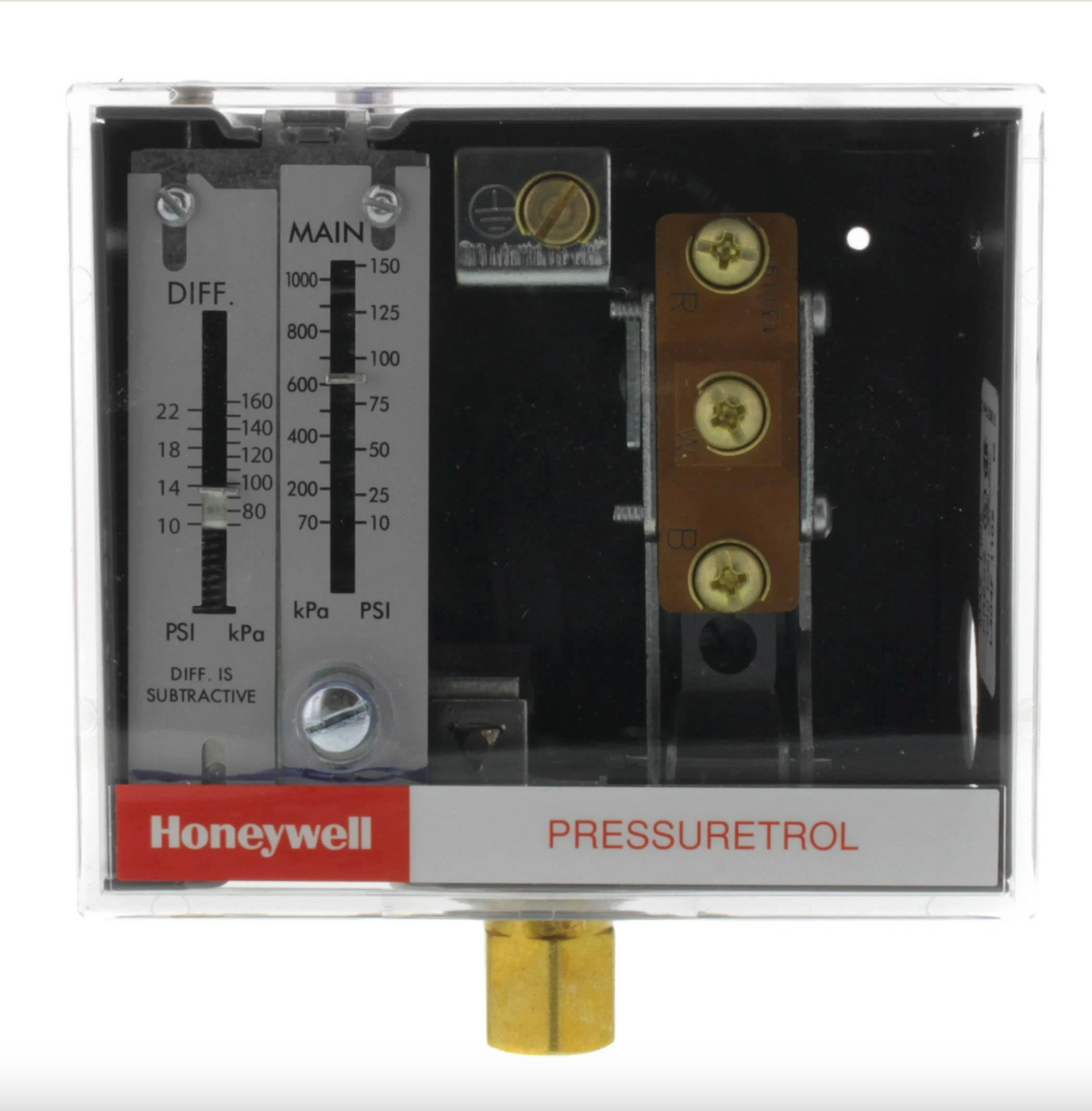 L404F1102 | Honeywell Pressuretrol Pressure Control, 10–150 PSI, 120/240 VAC