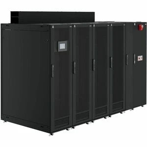 Vertiv™ SmartRow™ Row-Based Data Center with Integrated Fire Suppression System | 10kW | 3 x 42U x 600mm Wide Racks | Power Redundant | SR2N03010PAA2