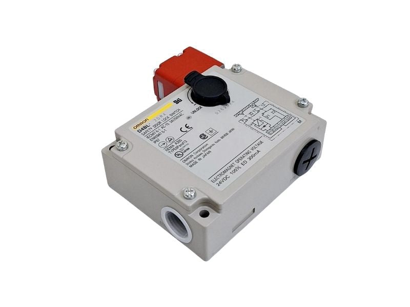 Omron D4BL-2DRA Safety Door Interlock Switch Key Lock 250VAC 3A IP67