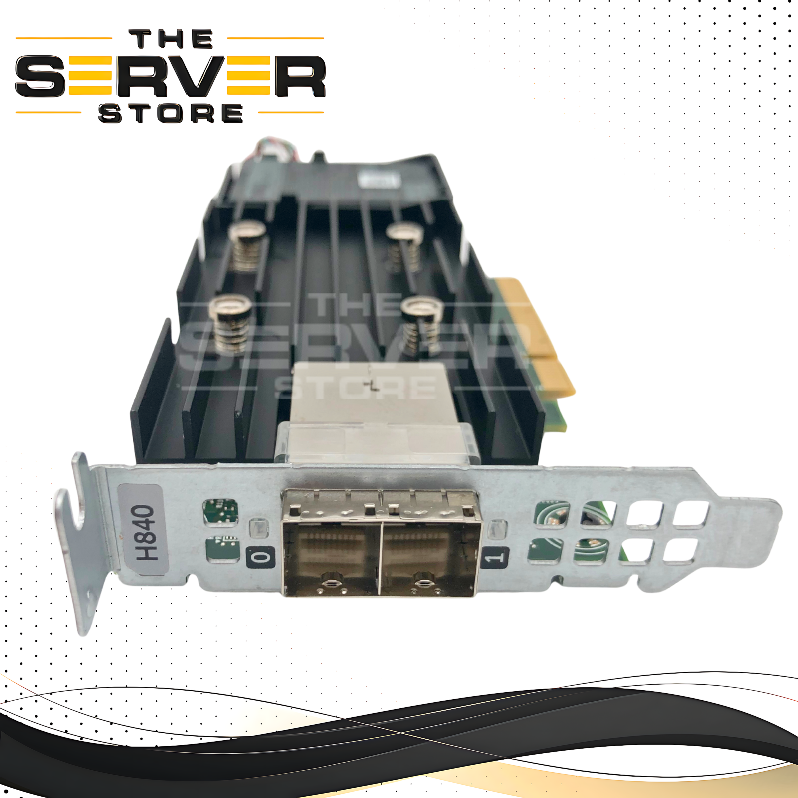 Dell PERC H840 12Gb/s SAS PCIe RAID Controller with Battery (Based on Avago 9400-8i). P/N: GD93V 0GD93V