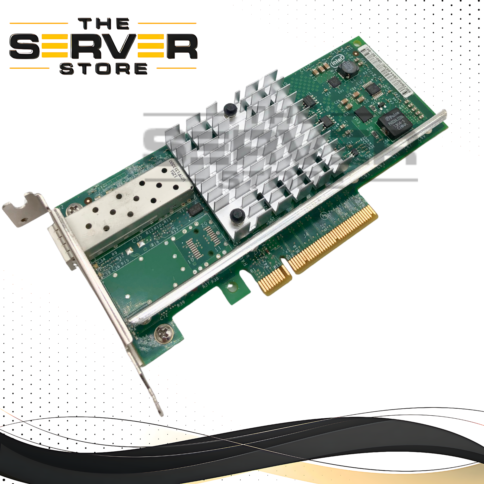 HPE Intel X520-SR1 1-Port 10 Gigabit per second (10Gb/s) SFP+ Single Port PCI-E 2.0 x8 Network Adapter with 713568-001.