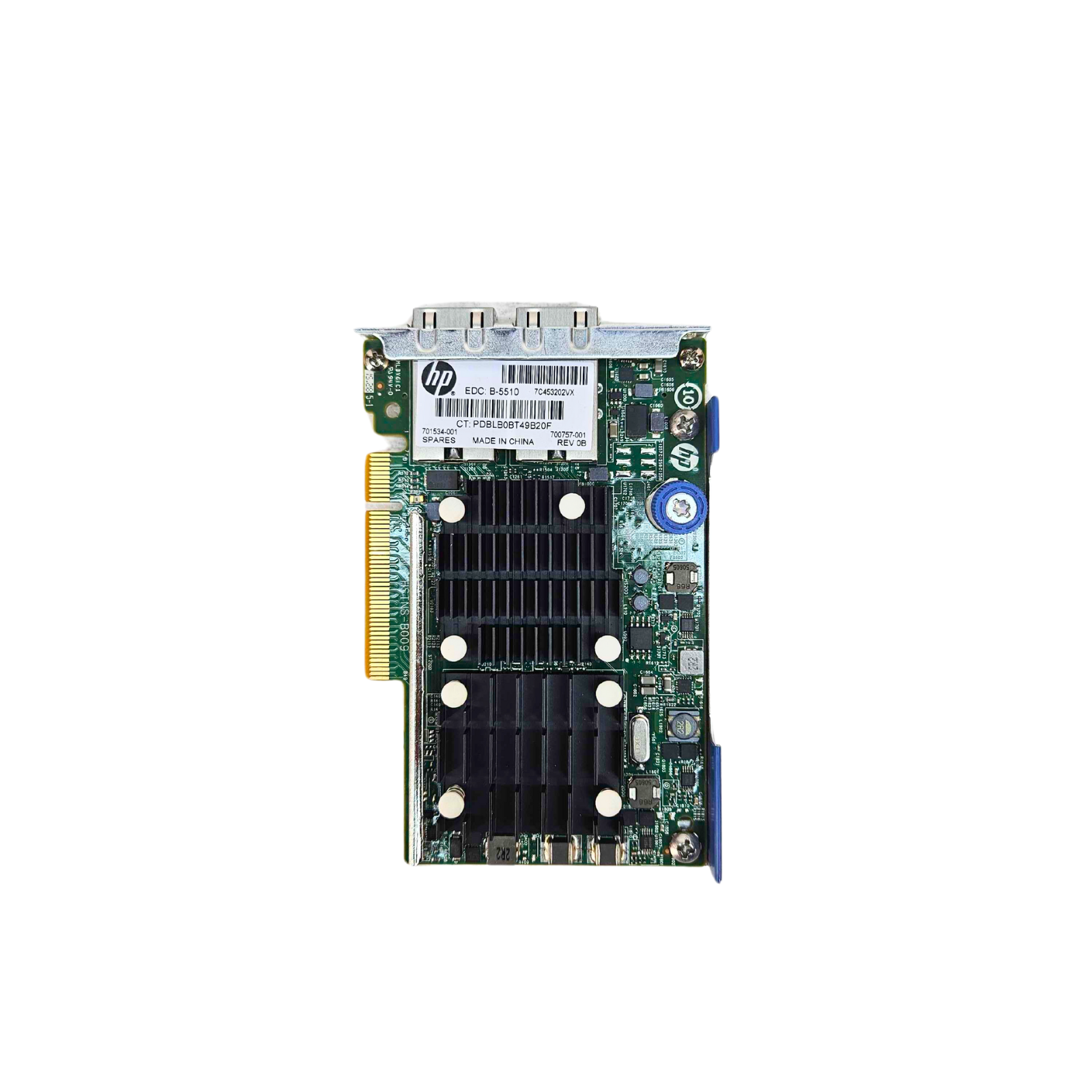 HPE FlexFabric 533FLR-T 2 Port 10GBe RJ-45 NIC 700759-B21 700757-001 701534-001