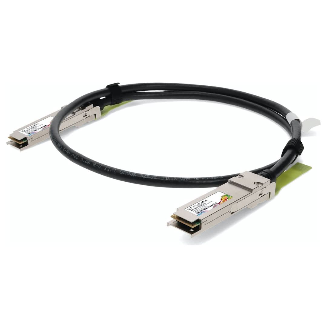 Mellanox MCP1650-V02AE26 200GbE QSFP56 2.5m Direct Attached Copper Twinax Cable