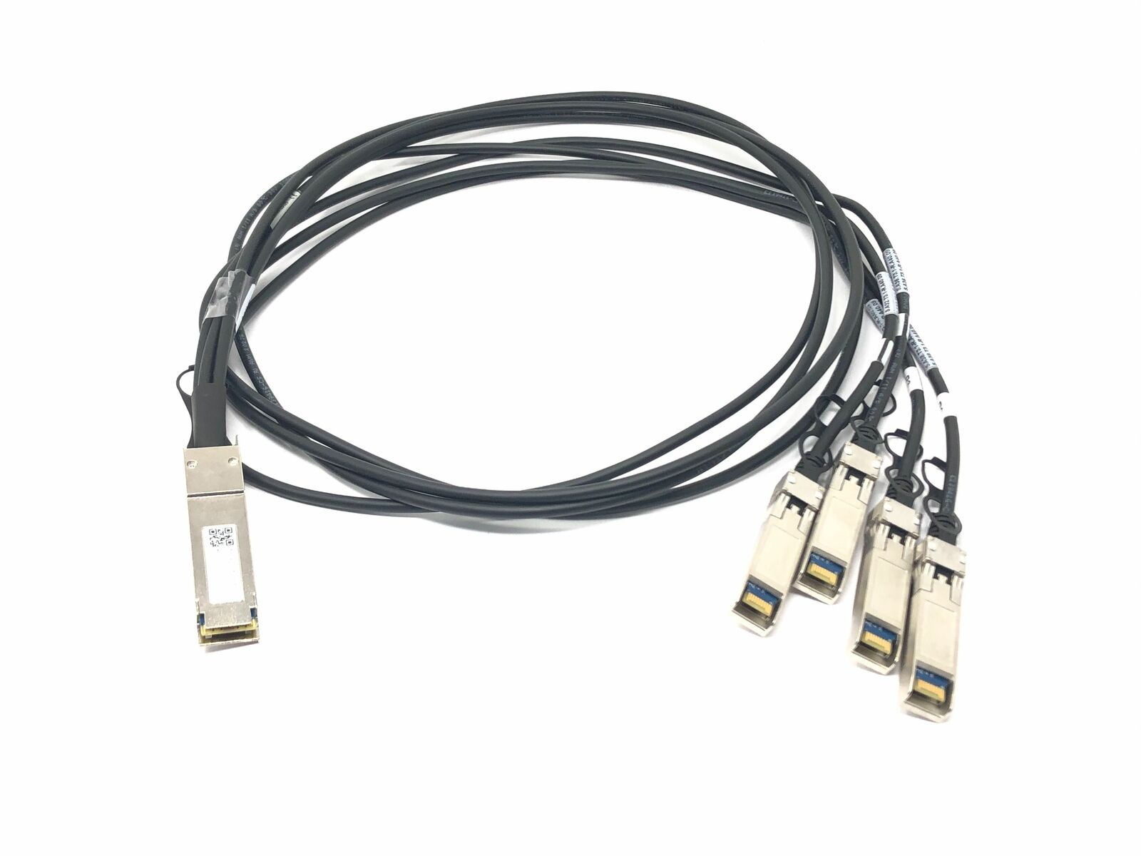 40Gb QSFP+ to 4x 10Gb SFP+ DAC Breakout Cable, 2 Meters, 30 AWG (SFPPQSFP30-02)