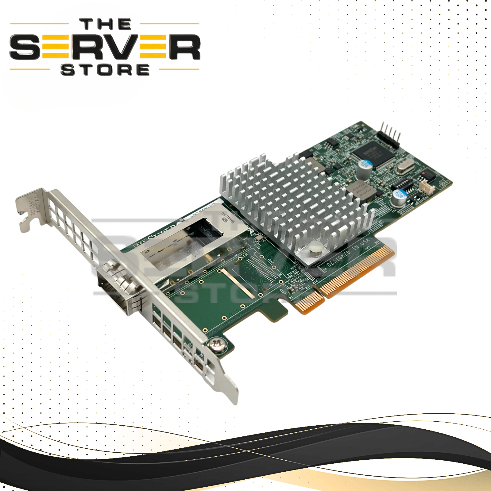 Supermicro 40GbE 1 Port QSFP+ PCIe 3.0 x8 Network Card AOC-S40G-I1Q