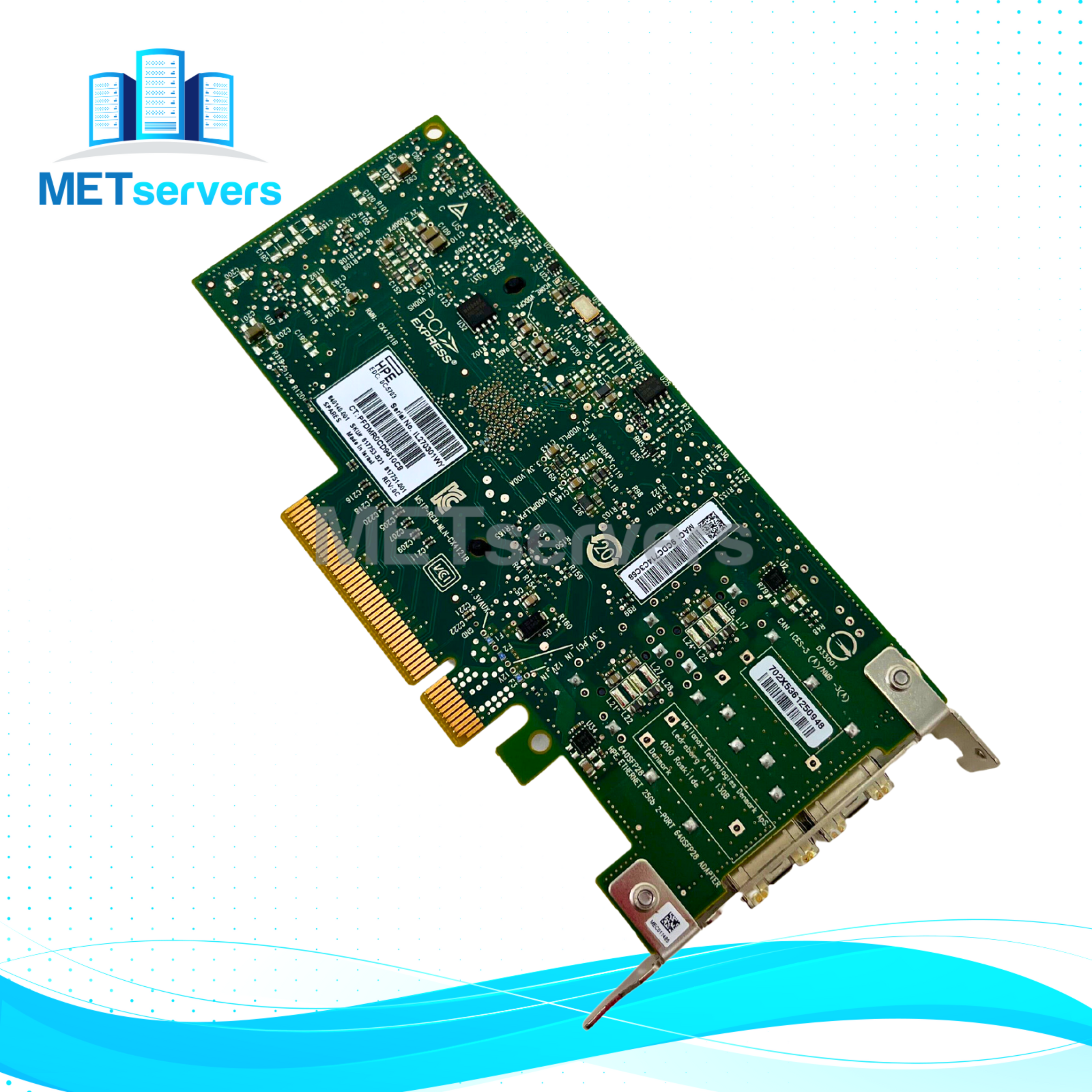 HPE Ethernet 10/25Gb 2-port 640SFP28 NIC Adapter Card (817751-001)