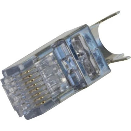 Platinum Tools ezEX48 Shielded, External Ground, CAT6A Connector